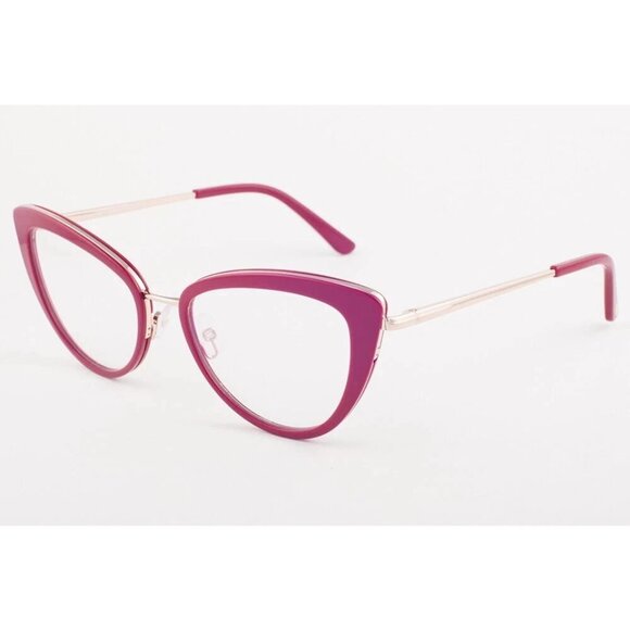 New Authentic Tom Ford FT5580-B/V 081 Oval Eyeglasses - Picture 1 of 4